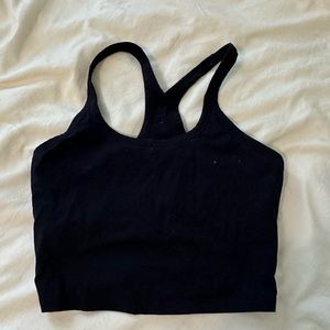Black Amazon Workout Top